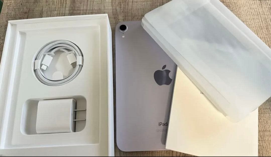 【美品】iPad mini 7世代 Wi-Fi 128GB パープル