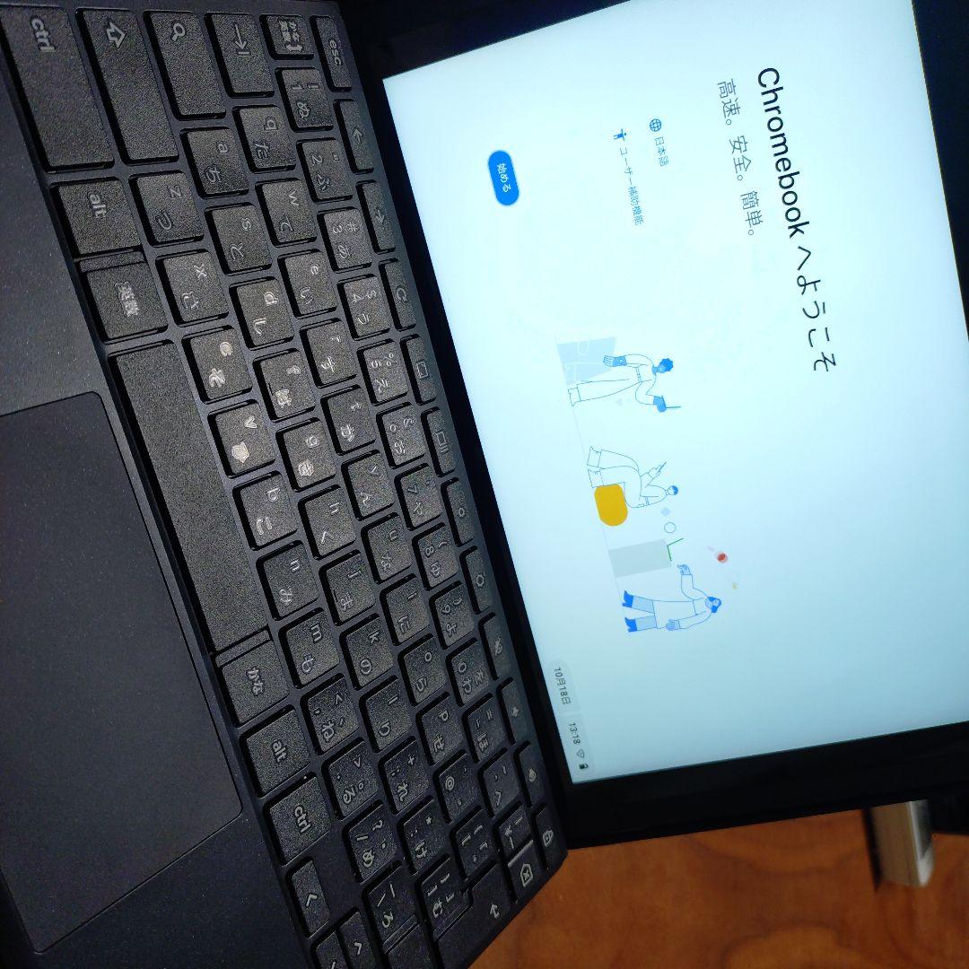 ほぼ未使用ASUS Chromebook CZ1000DV 本体