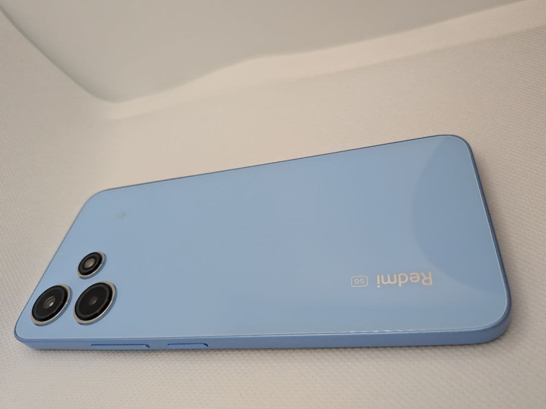 SIMフリー Xiaomi Redmi12 5G XIG03 スカイブルー 美品