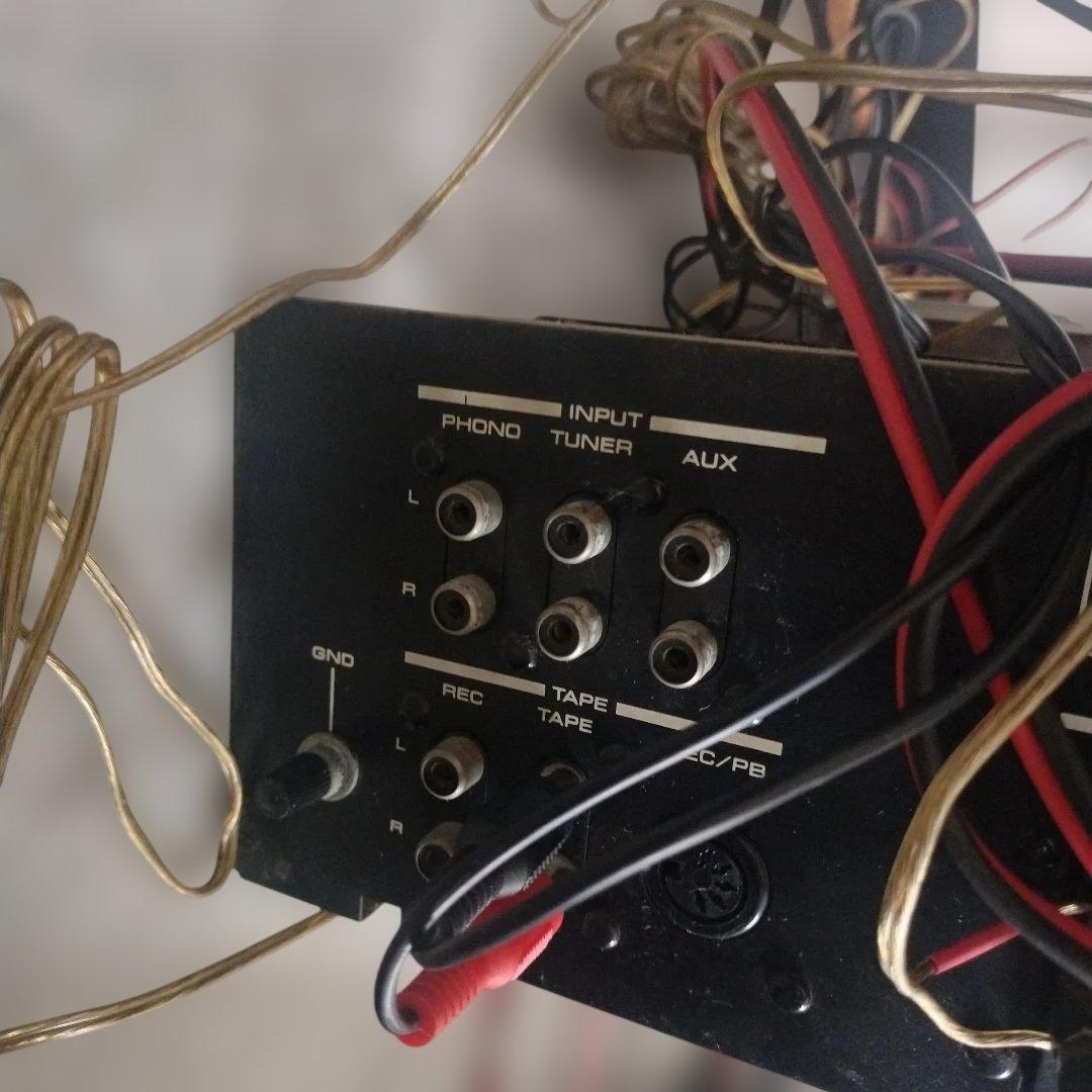 Aurexプリメインアンプ SB-220ヒューズ交換必要
