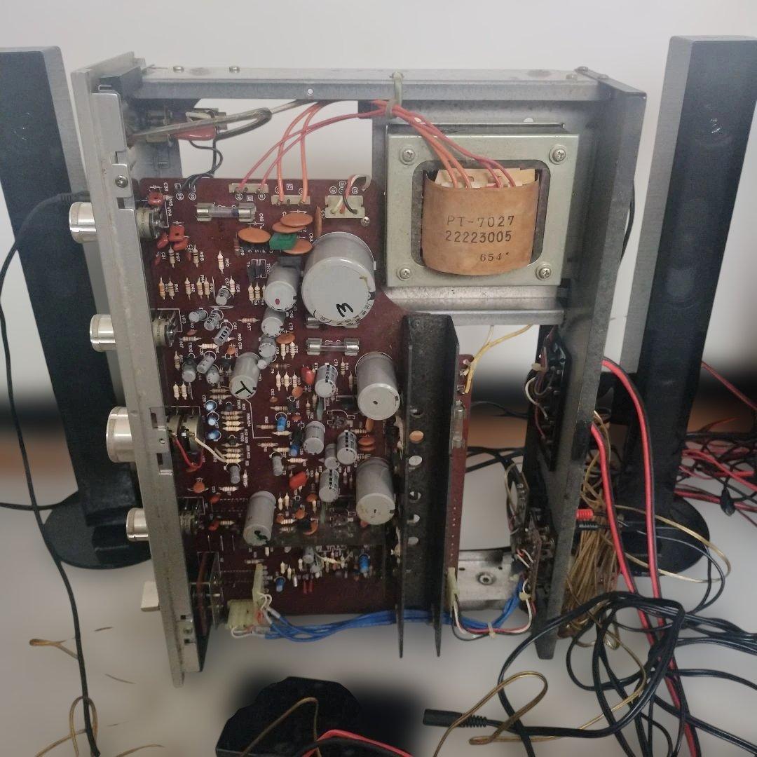 Aurexプリメインアンプ SB-220ヒューズ交換必要