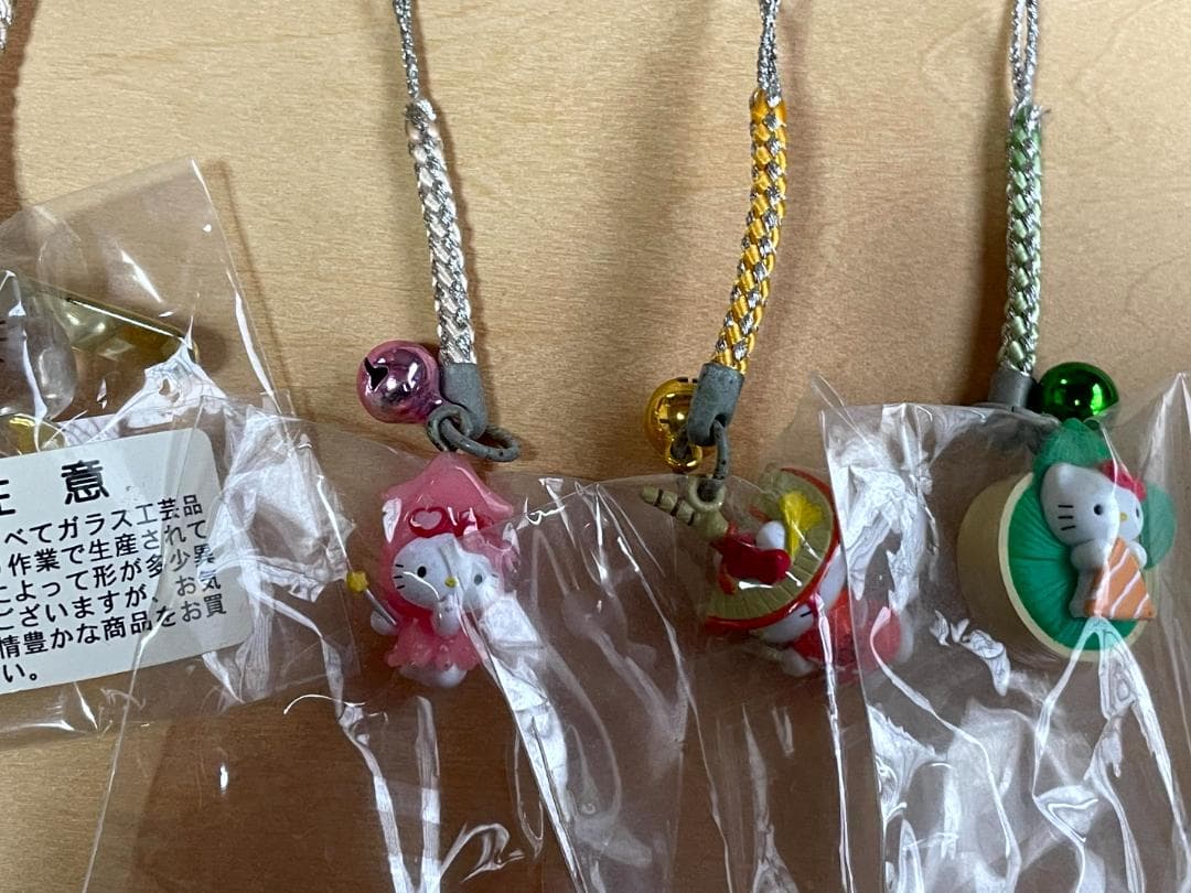 経年劣化品　ご当地キティ ハローキティ　根付けストラップ まとめ売り