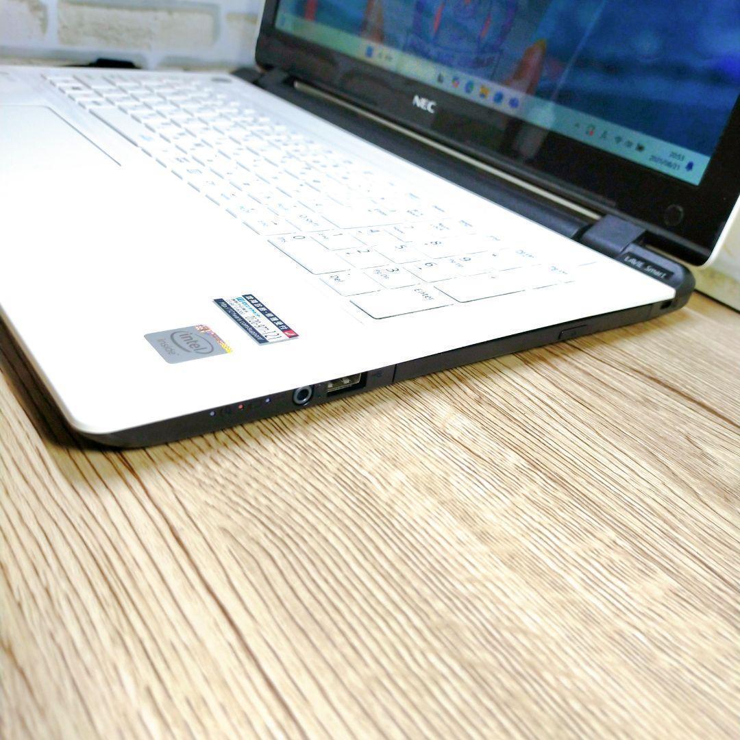 届いたらすぐに使える❤薄型NECノートPC♪Windows11✨️カメラ付き