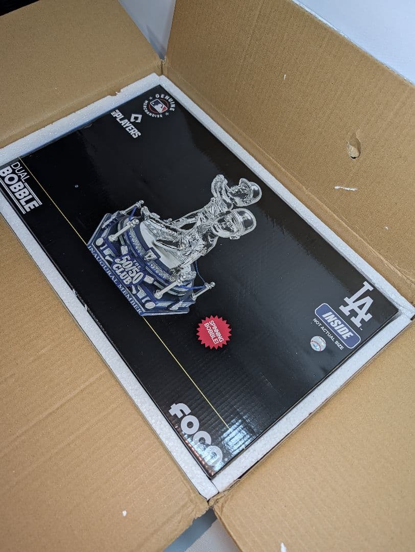 【限定個数:150体】大谷翔平　プラチナ デュアルボブルヘッド