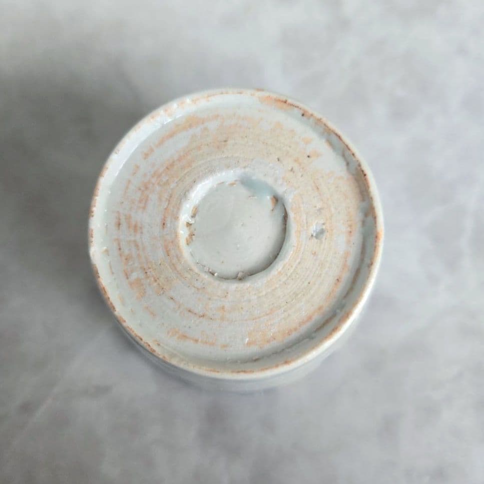 アンティーク　染付　蕎麦猪口　向付　江戸　骨董　金直し　金継ぎ　古伊万里