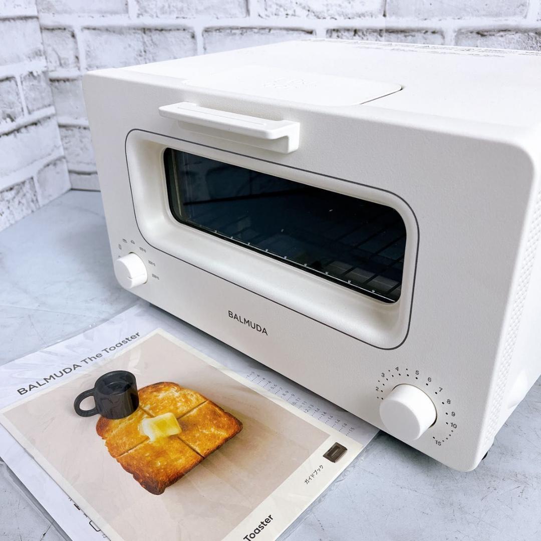BALMUDA スチームトースター K01E-WS 20年製★