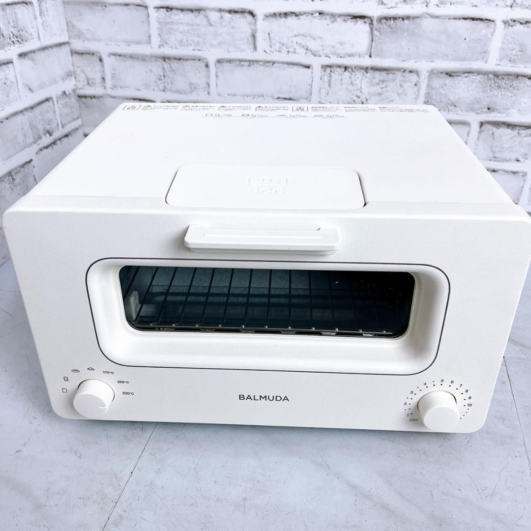 BALMUDA スチームトースター K01E-WS 20年製★