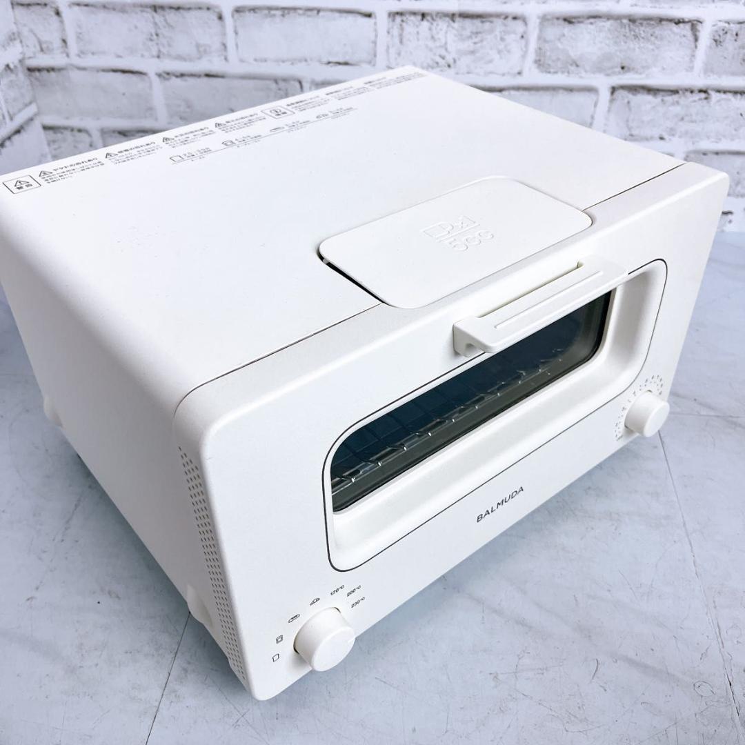 BALMUDA スチームトースター K01E-WS 20年製★