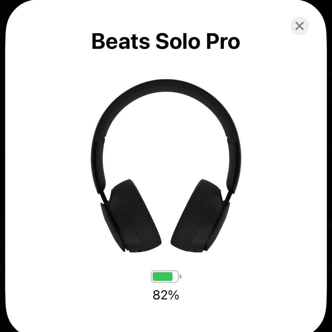 Beats SOLO PRO ワイヤレスヘッドホン ブラック　ヘッドホン