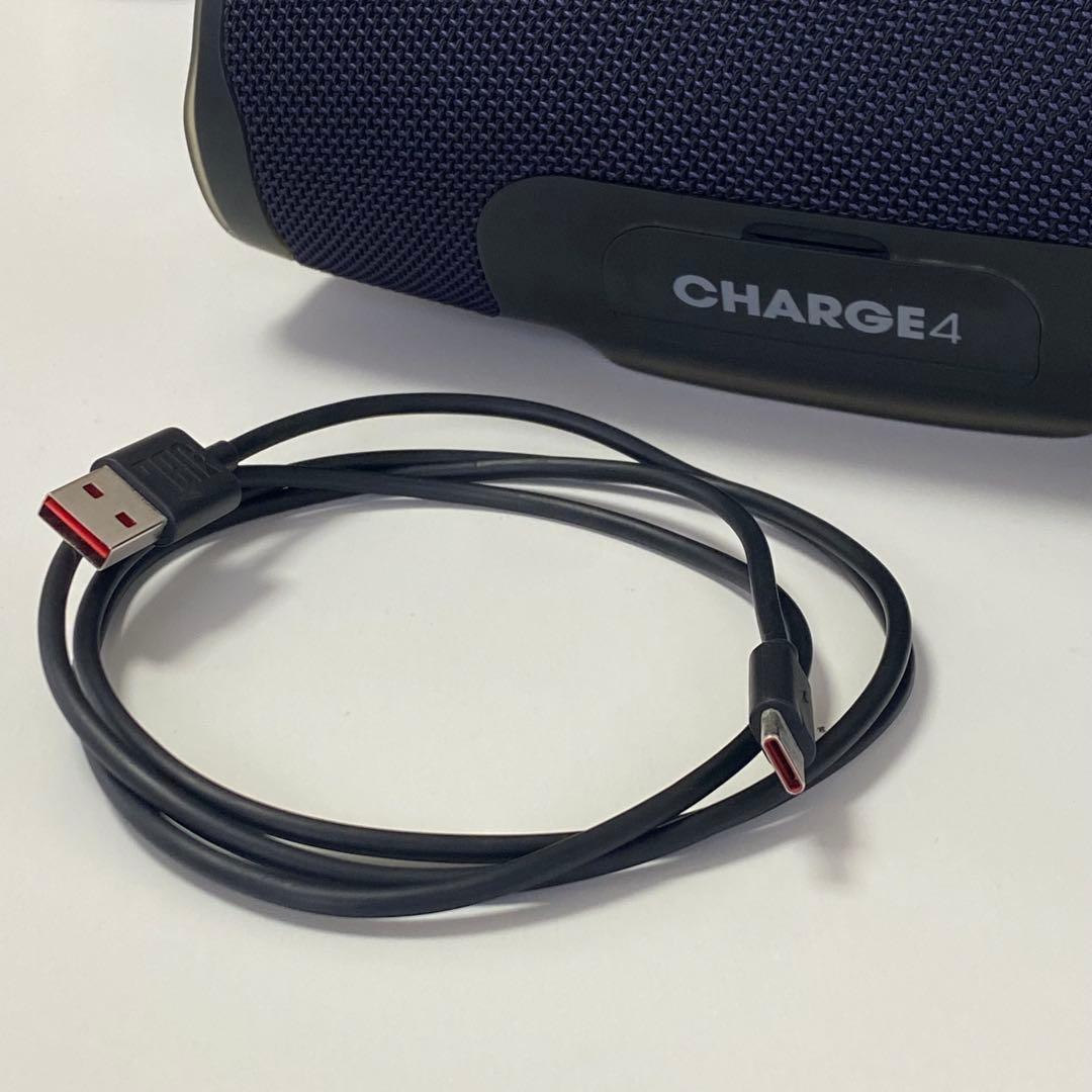 【箱付き美品】JBL Charge 4 ワイヤレススピーカー ブラック
