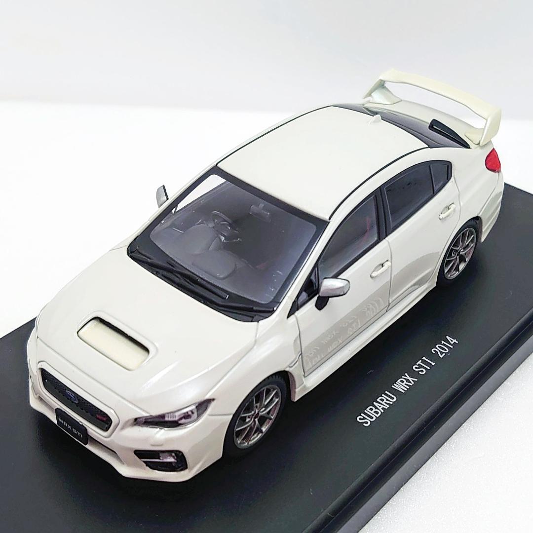 《未使用》　EBBRO　スバル　WRX　STI　2014　ミニカー　SUBARU