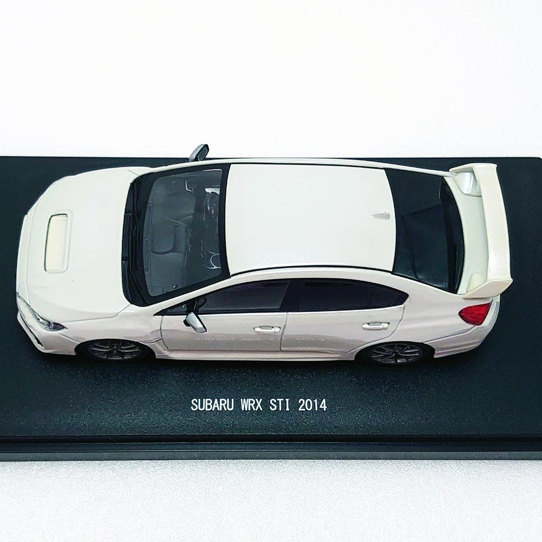 《未使用》　EBBRO　スバル　WRX　STI　2014　ミニカー　SUBARU