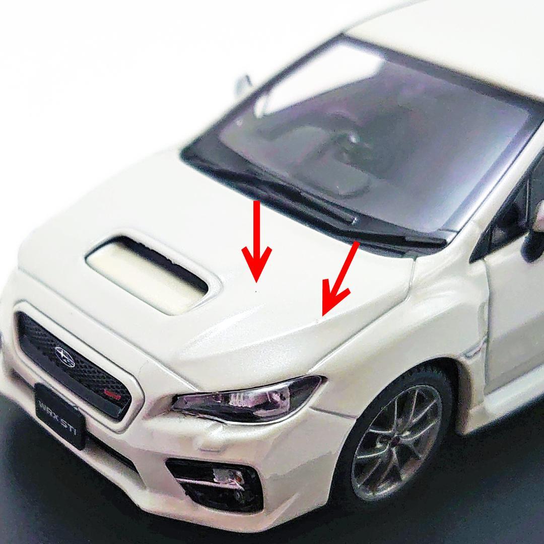《未使用》　EBBRO　スバル　WRX　STI　2014　ミニカー　SUBARU