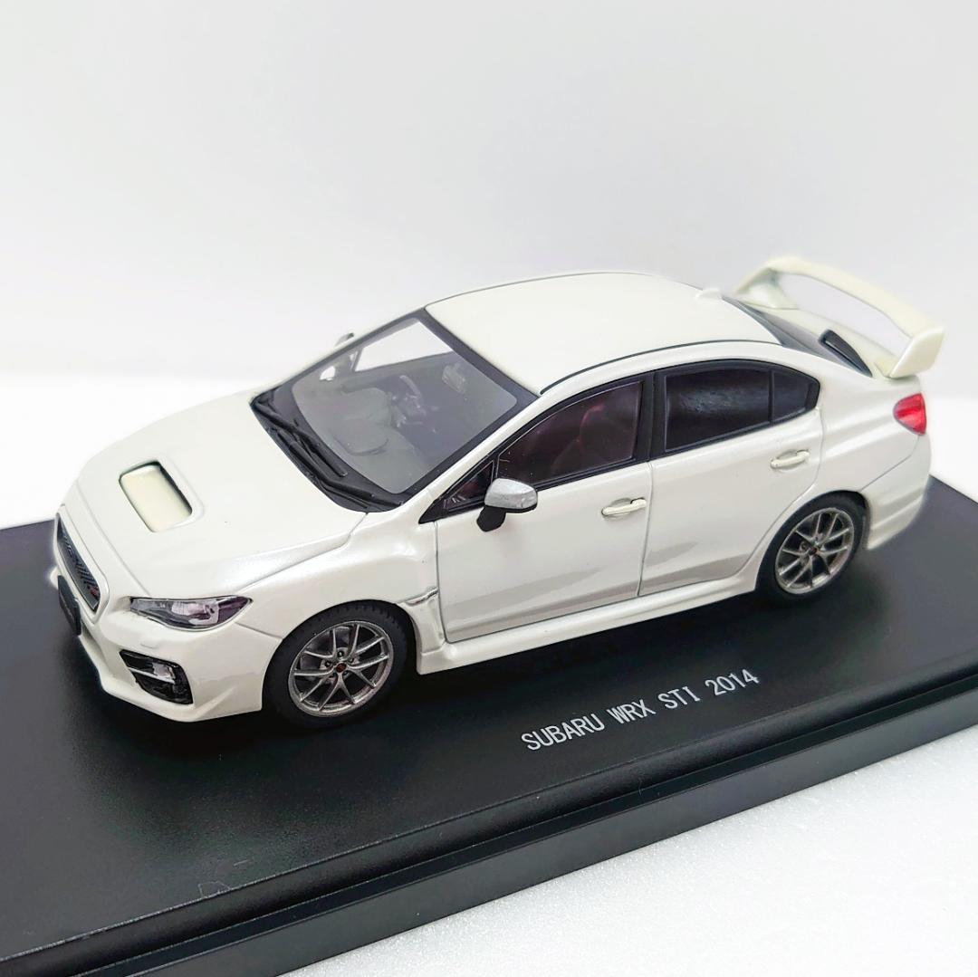 《未使用》　EBBRO　スバル　WRX　STI　2014　ミニカー　SUBARU
