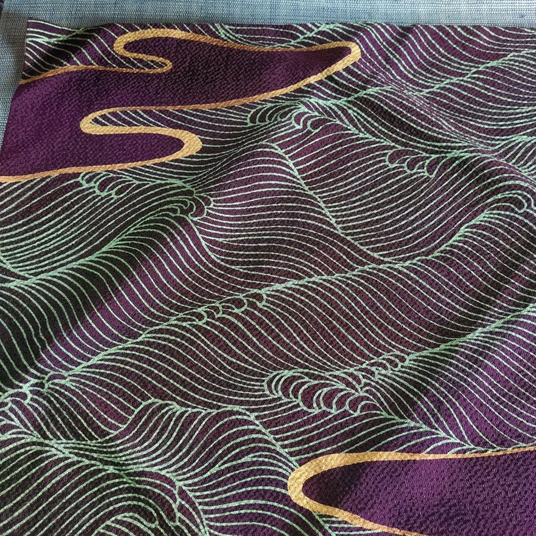 茶道　帛紗　馬場良治さん作波の図 専用になりました