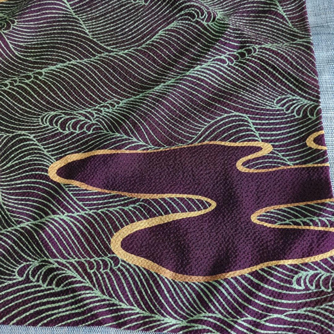 茶道　帛紗　馬場良治さん作波の図 専用になりました