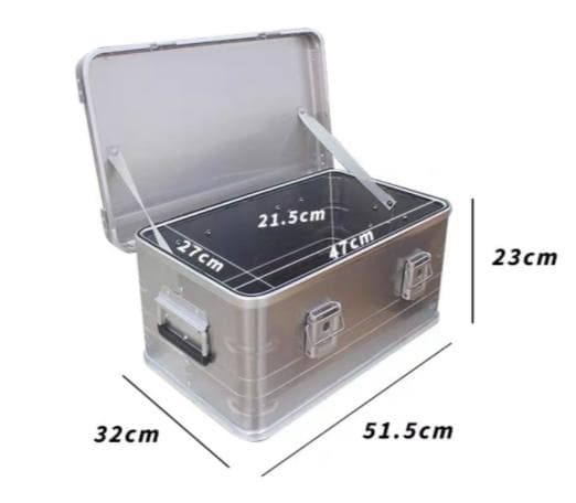 2個セット　Mountainhiker アルミ コンテナ ボックス 軽量　30L