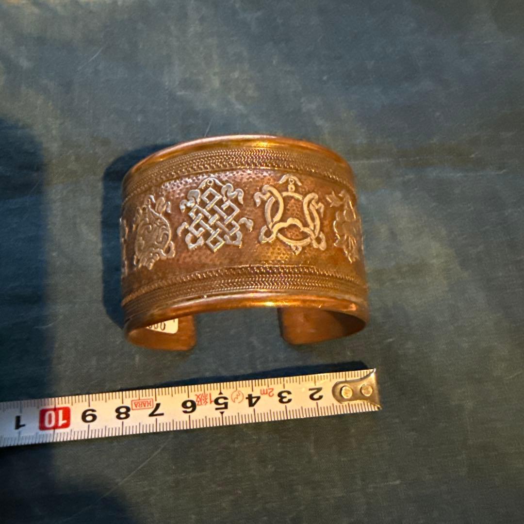 ◯銅製バングルＢ