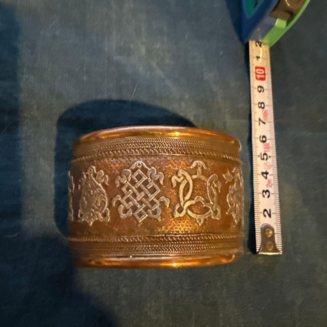 ◯銅製バングルＢ