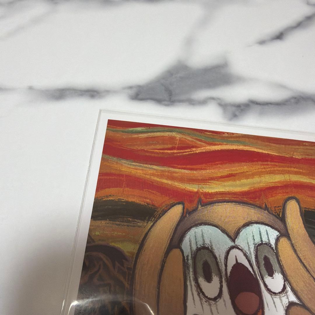 ポケモン コラボ ムンク展 ポストカード モクロー 1枚