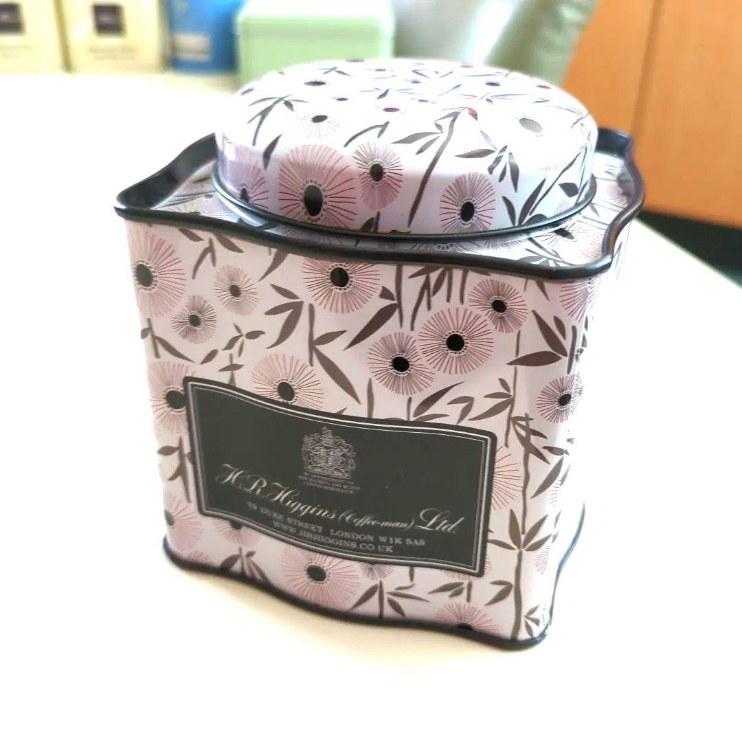 英国王室御用達　紅茶空き缶H.R.Higgins 他　13缶　写真撮影インテリア