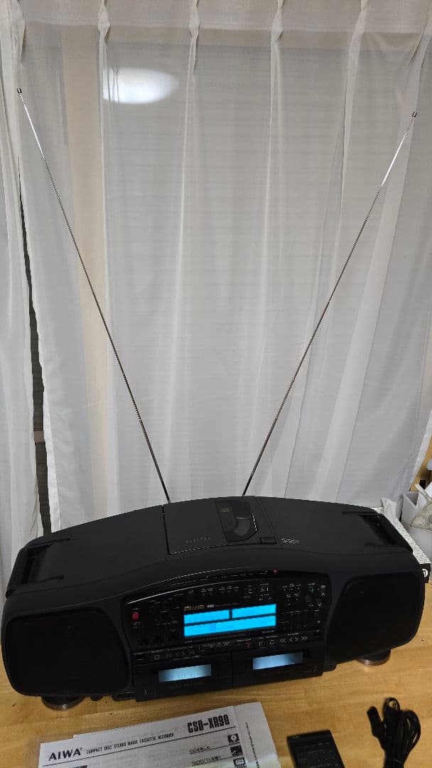 153 AIWA CSD-XR90改 Bluetooth搭載CDラジカセ 完動品
