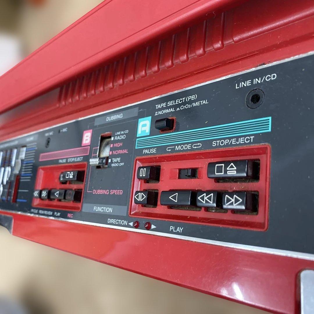 SONY CFS-DW60 ラジカセ 不具合アリ　ジャンク