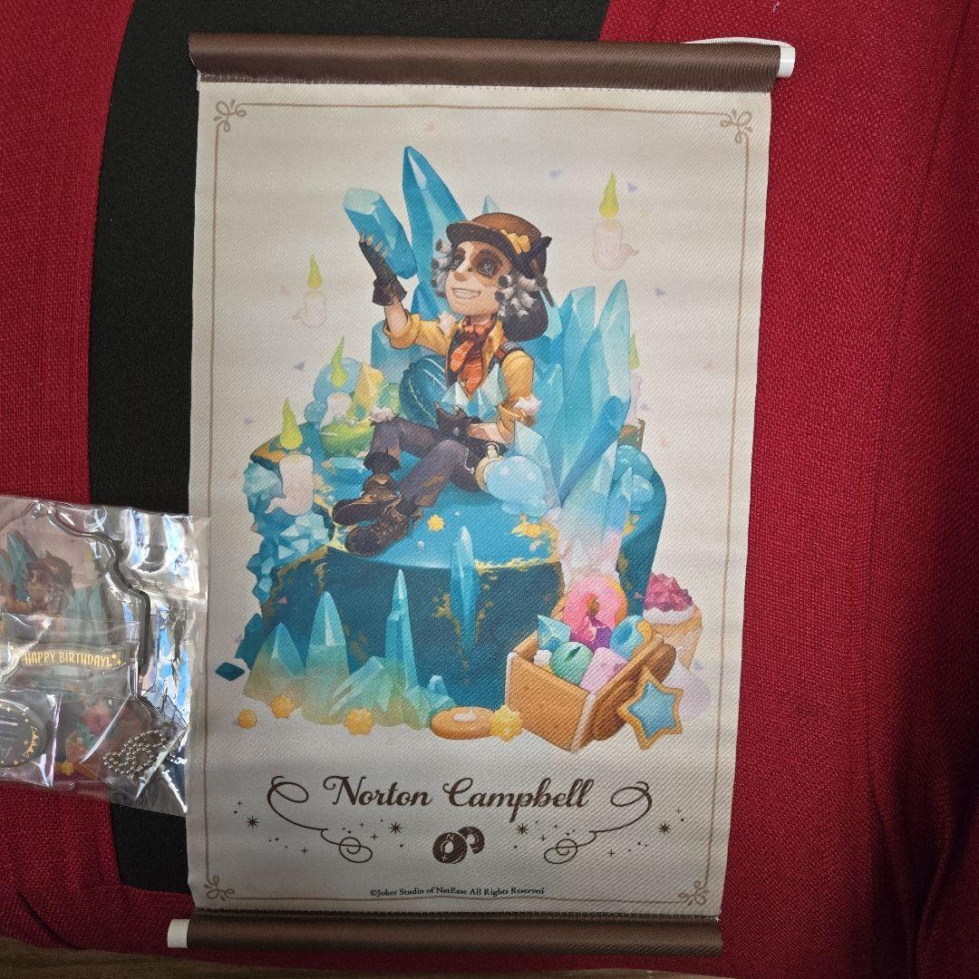 第五人格 ノートンキャンベル 探鉱者 誕生日アクスタとタペストリーセット