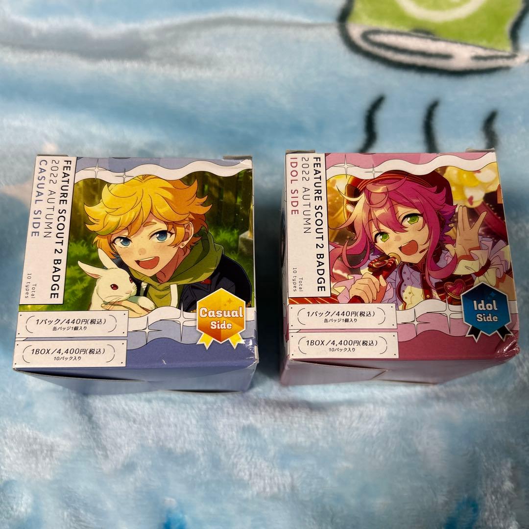 あんスタ フィーチャースカウト2 缶バッジ 2022 AUTUMN 2box