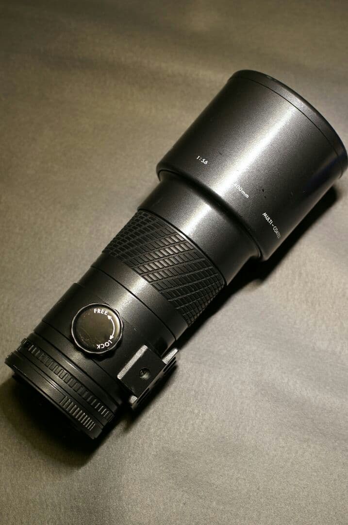 コンパクトな400mm シグマMF 400/5.6 キャノンFD マウント