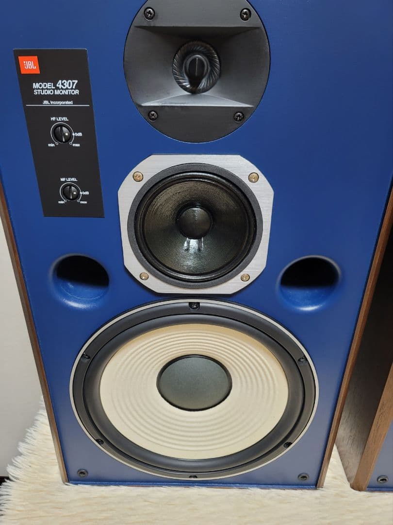 JBL 4307-3ウェイブックシェルフ型スピーカー2個セット 中古