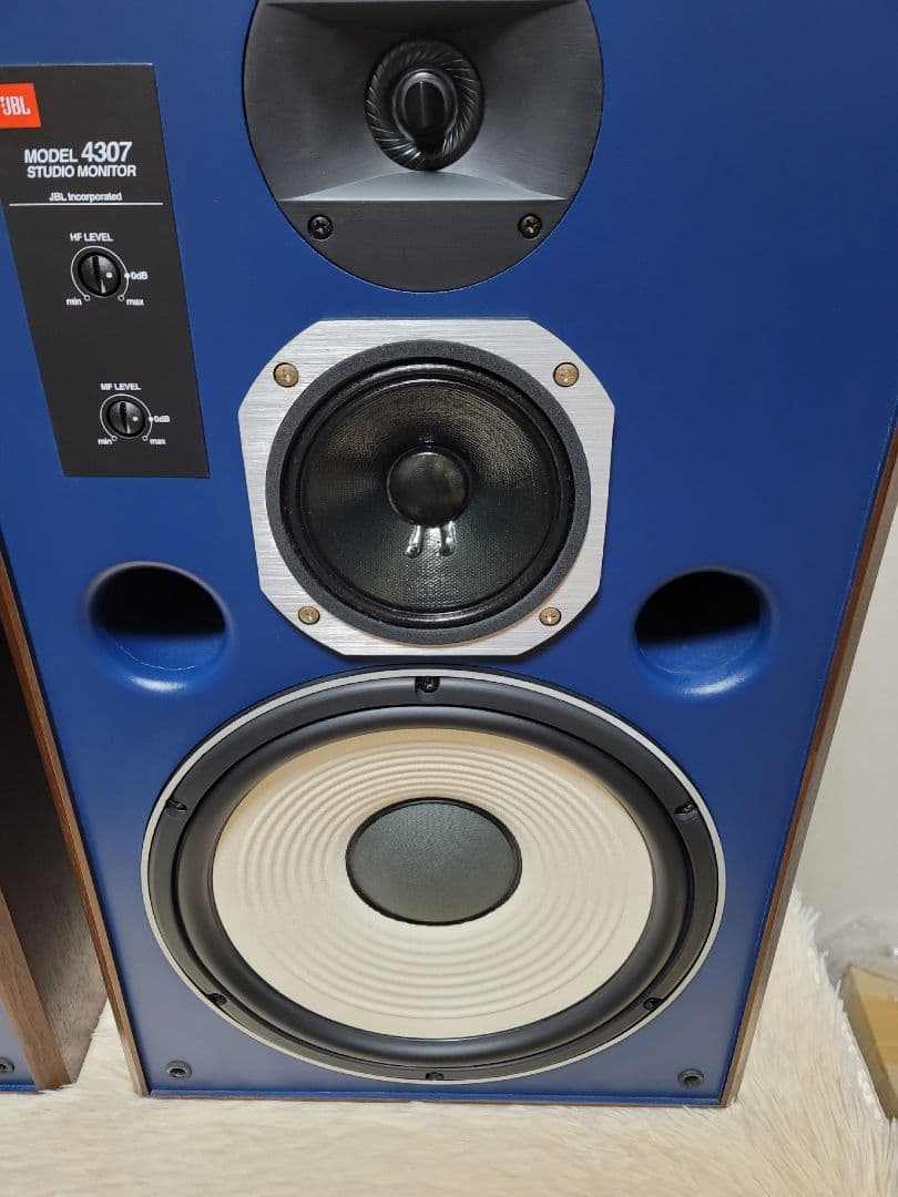 JBL 4307-3ウェイブックシェルフ型スピーカー2個セット 中古