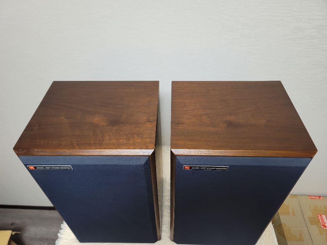 JBL 4307-3ウェイブックシェルフ型スピーカー2個セット 中古