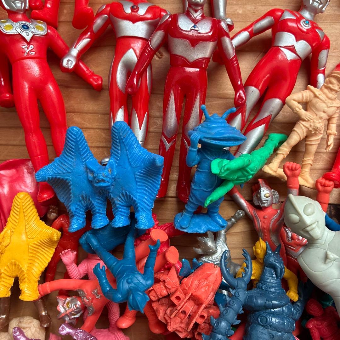 昭和レトロ 怪獣消しゴム 大量まとめ売り ウルトラマン 円谷 パプワ君