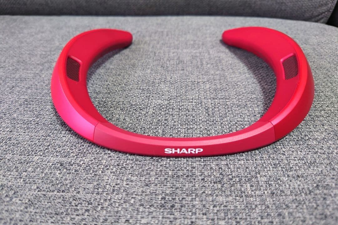 美品✨️シャープ　AN-SS2　AQUOS　ネックスピーカー　ヘッドホン