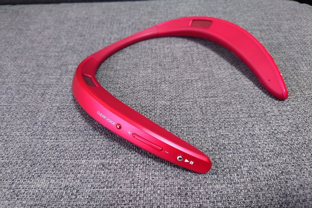 美品✨️シャープ　AN-SS2　AQUOS　ネックスピーカー　ヘッドホン