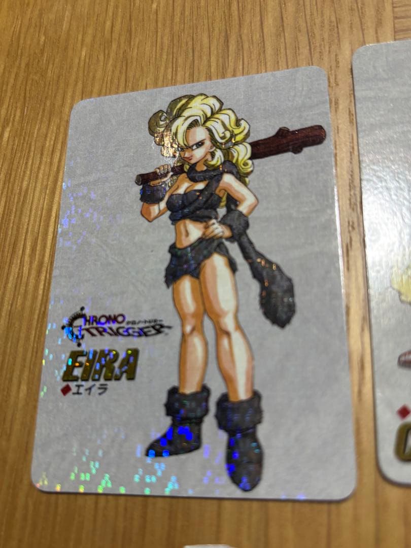 【極美品】クロノトリガー予約特典特製プリズムカード（非売品）5枚組　袋付き