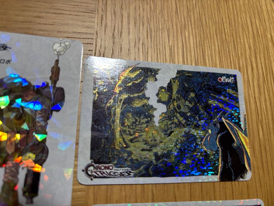 【極美品】クロノトリガー予約特典特製プリズムカード（非売品）5枚組　袋付き