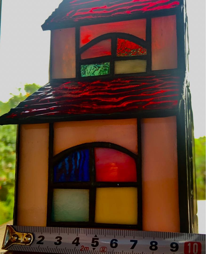 ステンドグラスのおうち•教会　愛の手仕事　美術工芸品