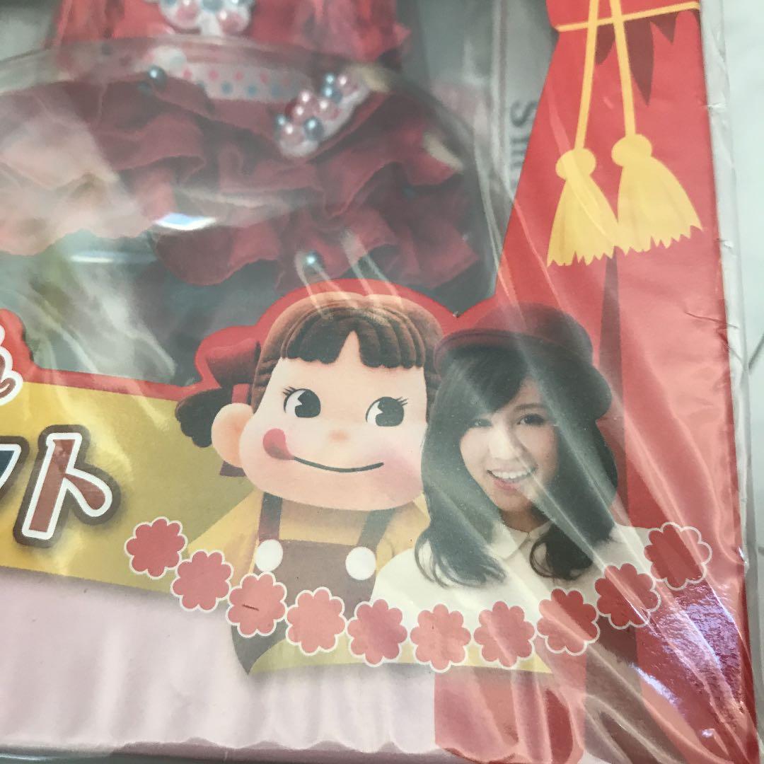 不二家　非売品　ペコちゃん&あっちゃんコラボ記念人形セット　未開封