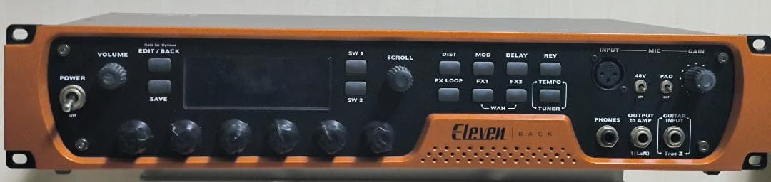 Avid Eleven Rack 動作確認済