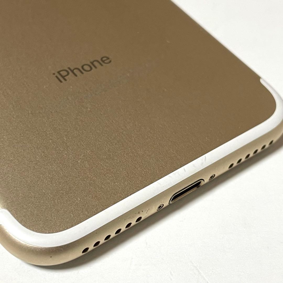 iPhone 7 32GB ゴールド　バッテリー不良有85% 初期化済