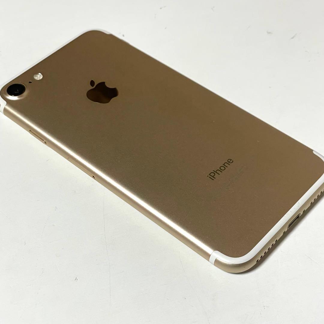 iPhone 7 32GB ゴールド　バッテリー不良有85% 初期化済