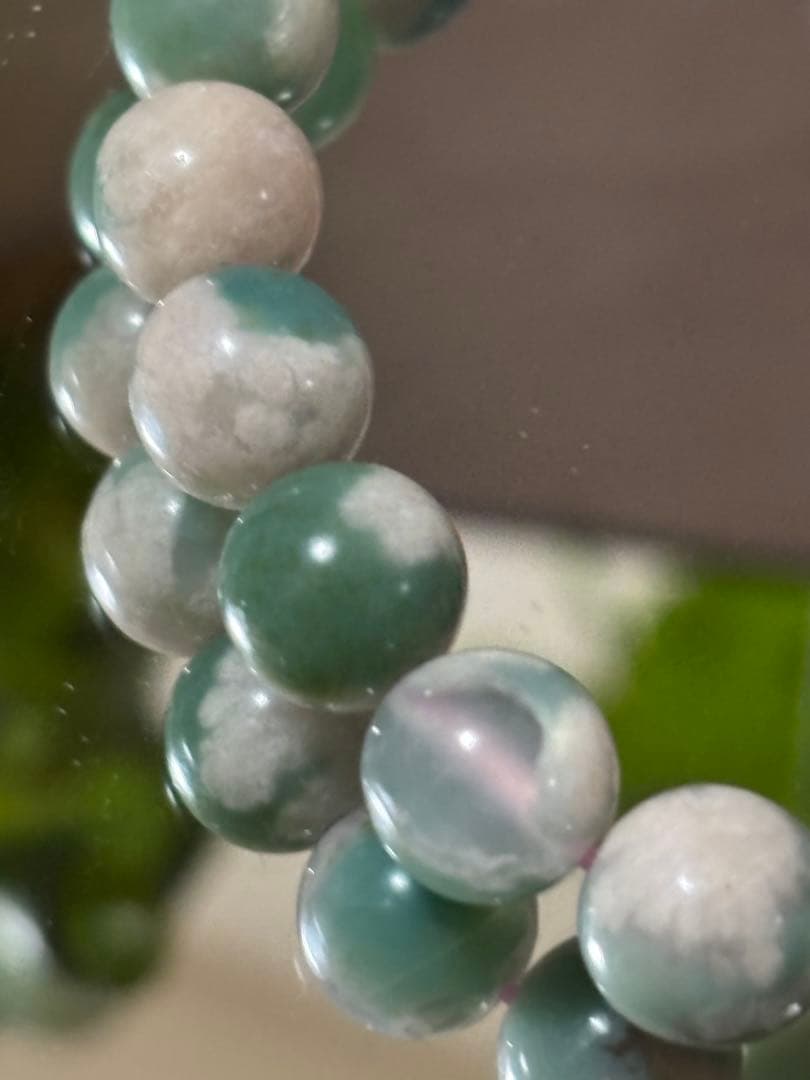 グリーン桜瑪瑙☆