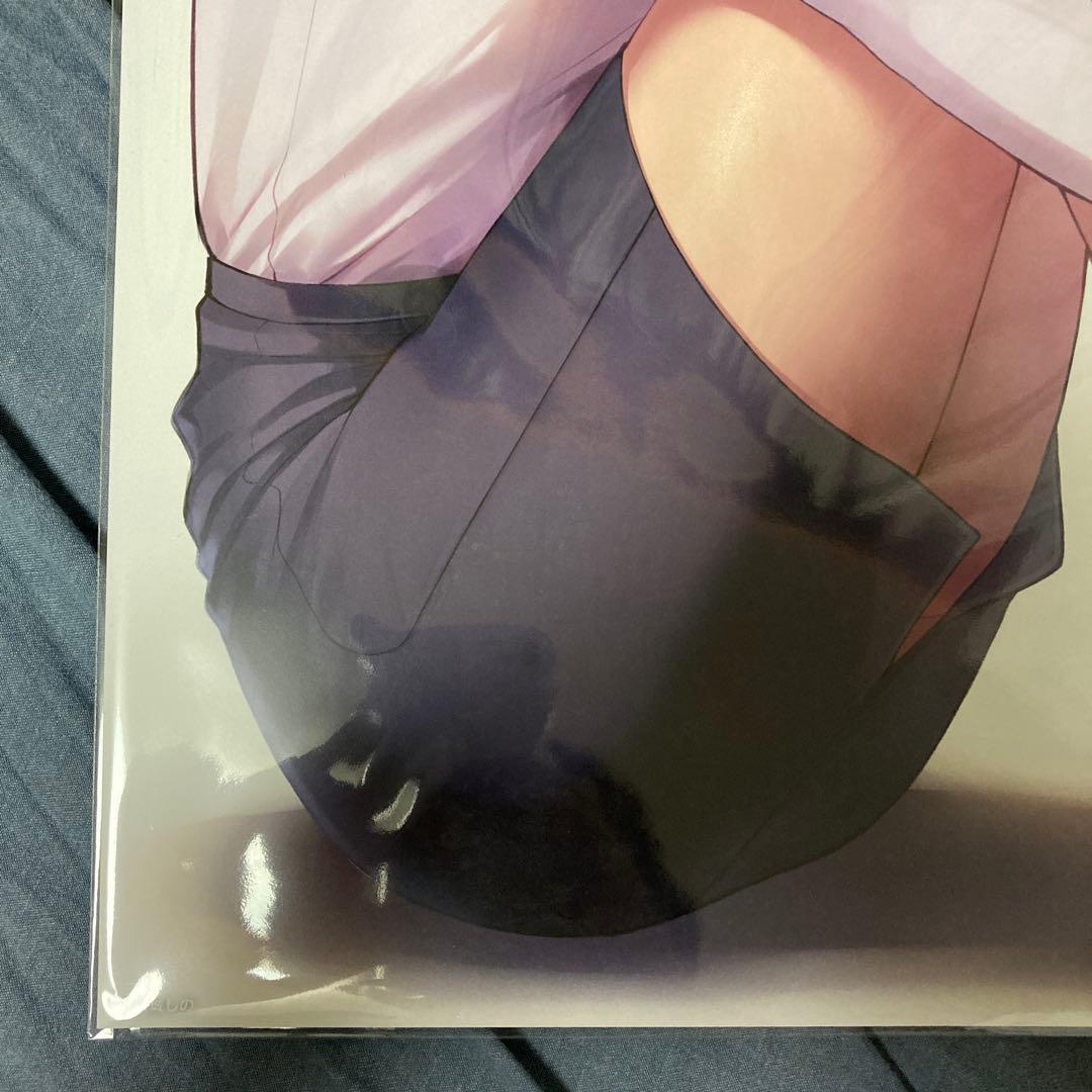 天城しの　受付ちゃん日誌　立ちバニー　お風呂ポスター　B2Wスエードタペストリー