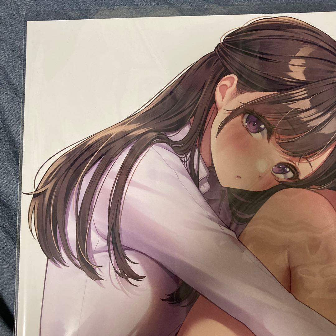 天城しの　受付ちゃん日誌　立ちバニー　お風呂ポスター　B2Wスエードタペストリー