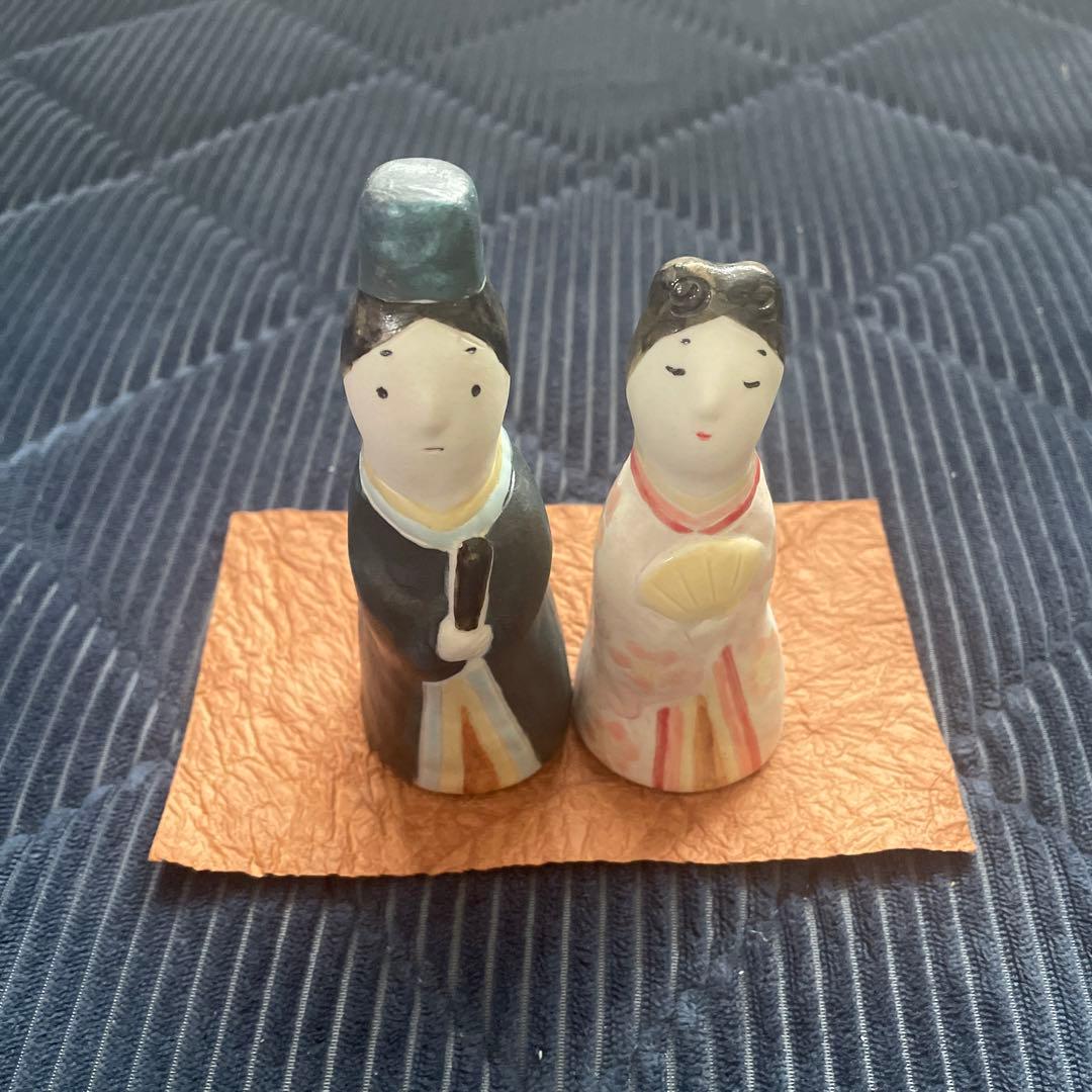 草舟　金子佐知恵さん　陶器　雛人形