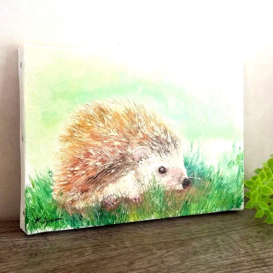 おさんぽ　【油絵】