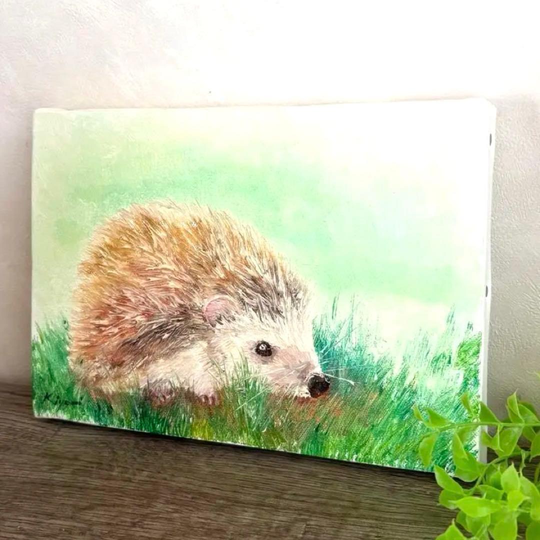 おさんぽ　【油絵】