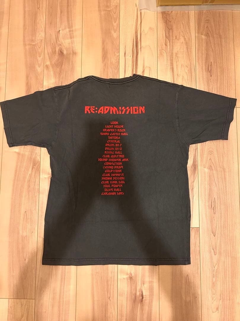 coldrain RE:ADMISSION Tシャツ X-LARGE グレー